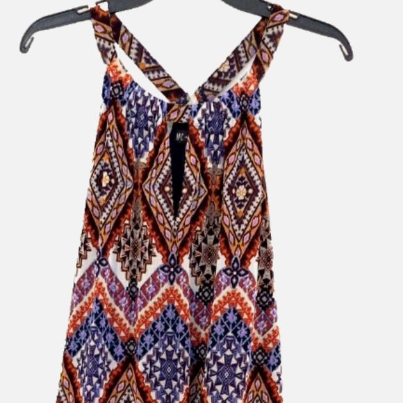 Women's Tank Top Sz Small Racer-back Lined Fair Isle - Picture 5 of 11